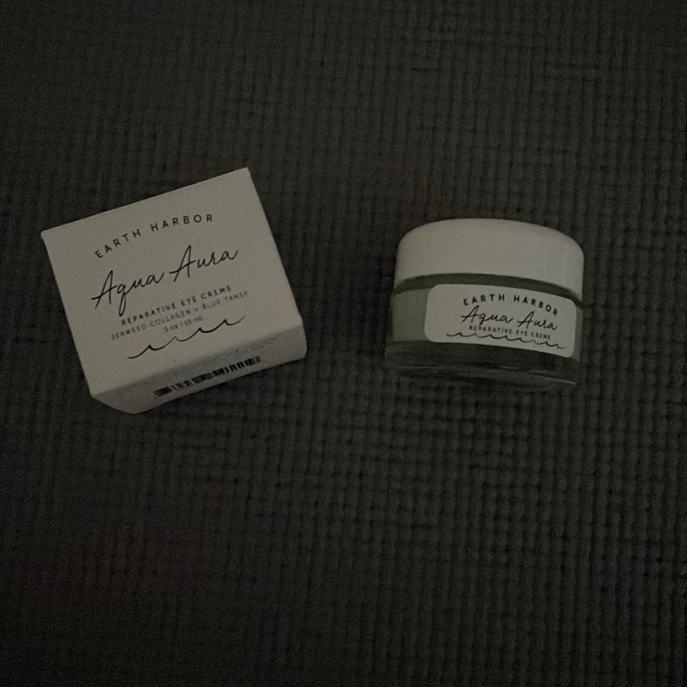 Earth Harbor AQUA AURA Reparative Eye Creme: Seaweed Collagen .5oz/15mL